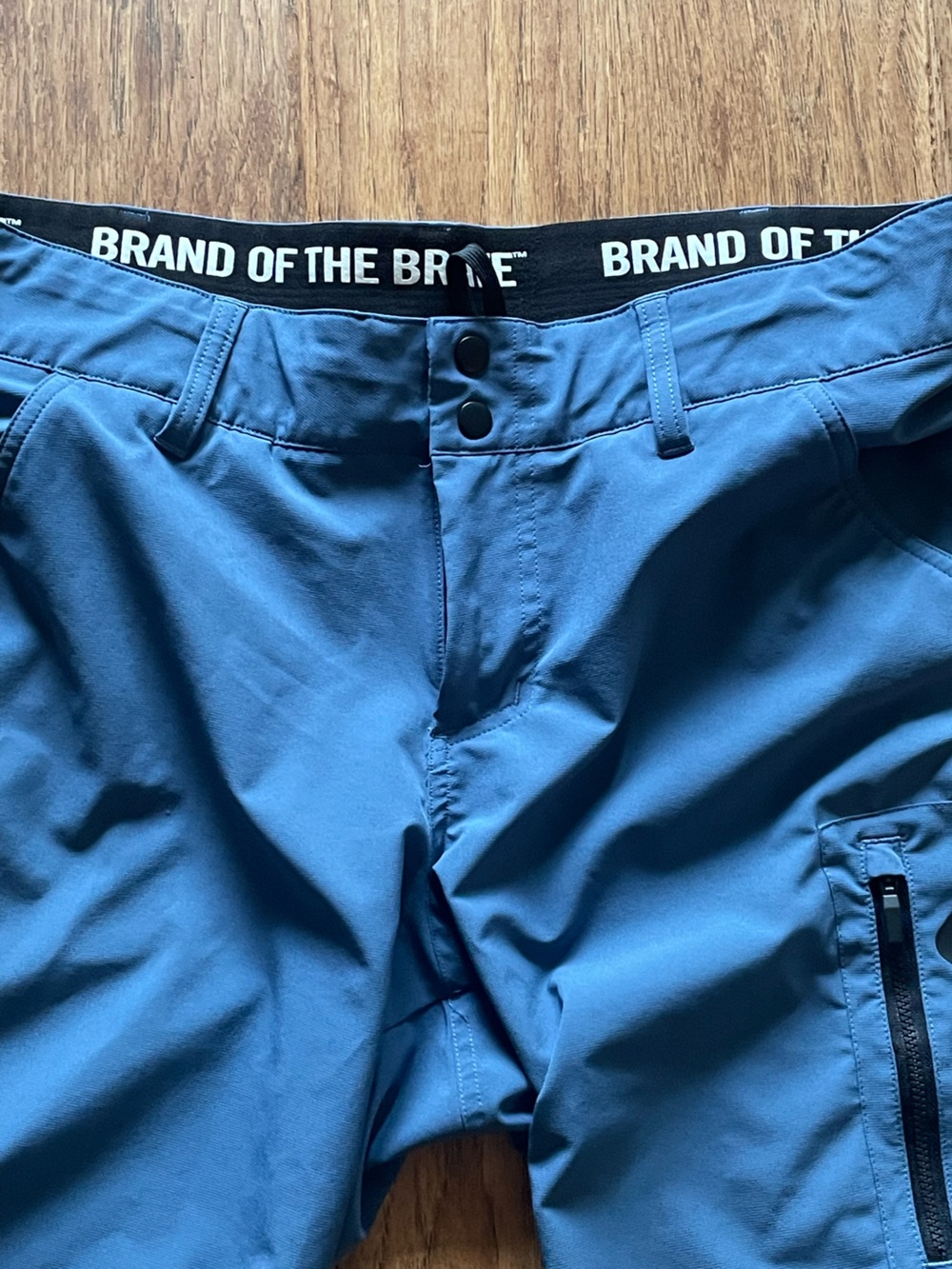 Men’s Athletic Shorts — Blue